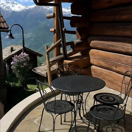 Les Mayens D'adrien בקתה *